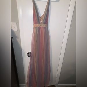 Sherbet unicorn babyshower dress